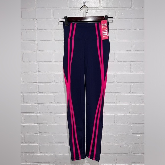 NWT Lilly Pulitzer Weekender High Ride Leggings in True Navy - Picture 4 of 14